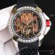 Copy Jacob and Co Epic x CR7 Watches Green Rubber Strap Baguette Diamond Bezel (2)_th.jpg